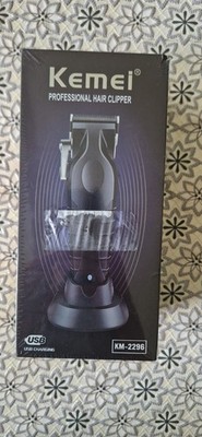 Kemei trimmer Cordless Hair Clipper Electric Trimmer KM-2296 UK SELLER
