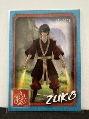 2021 Topps Zuko Blue 143/149 Avatar The Last Airbender Topps on demand #8