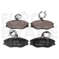BremsbeläGe Bremsbelagsatz Scheibenbremse FüR Peugeot 607 9D 9U