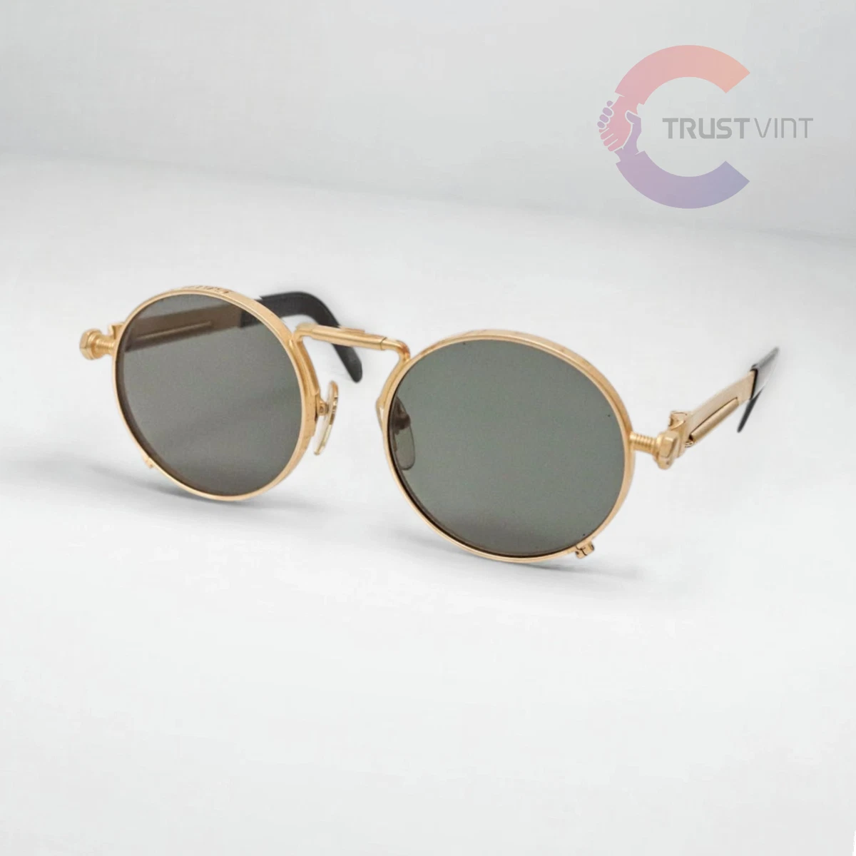 Jean Paul Gaultier 1990s Round Vintage Sunglasses for sale | eBay