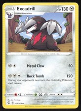 Pokemon Excadrill Uncommon 183/264 SWSH08: Fusion Strike LP