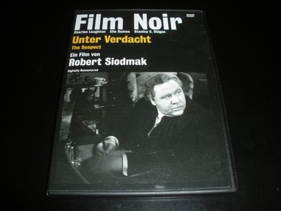 DVD UNTER VERDACHT * Film Noir 1944, Robert Siodmak_Charles Laughton_Ella Raines