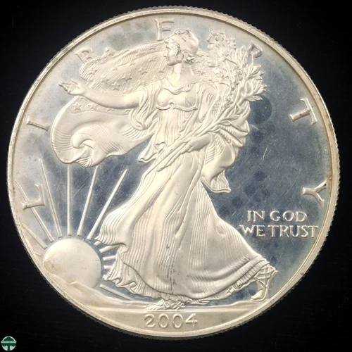 2004-W American Silver Eagle Proof — photo from another recent sale