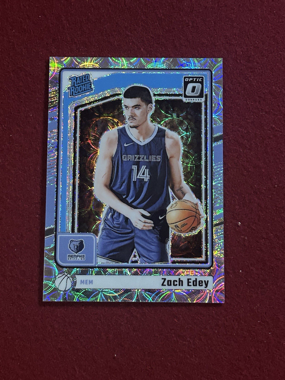 2024 Panini Donruss Optic PREMIUM BOX SET /249 ZACH EDEY GRIZZLIES #288 SP