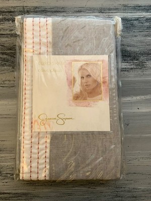 Jessica Simpson Coral Embers Euro Sham Linen 26'' X 26'' NIB