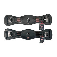 Easy Trek anatomischer Dressur-/baumloser kurzer elastischer Gurt aus weichem Leder