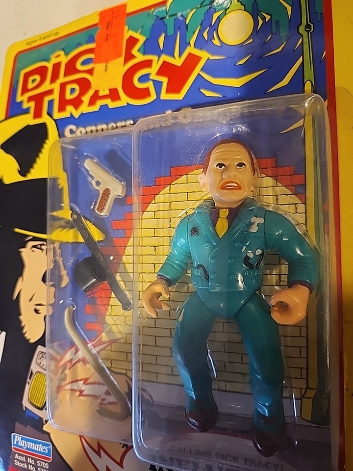 Figure Dick Tracy – Influence – Warren Beatty Movie 1990 – Playmates, Sous Blister