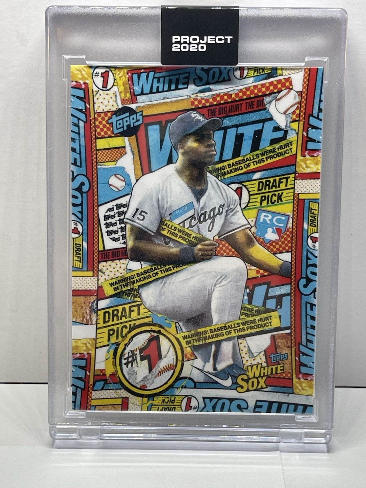 Topps PROJECT 2020 Card#160 - 1990 Frank Thomas by Tyson Beck Print Run SP /5101