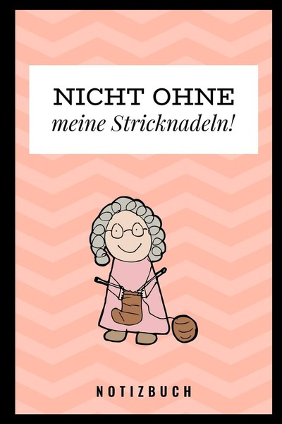 Strick-Notizbuch A5 Gepunktet Geschenk FüR Strickfans | Strickmuster Journal-image