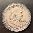 🔥 1952-D Frankiln Half Dollar 90% Silver CoinSnap analysis is Fine to AU🔥