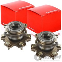 2X Herth+Buss RADLAGER-SATZ Hinten Links+Rechts Passend FüR Mitsubishi Pajero