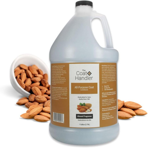 All-Purpose Coat Dog Conditioner, 1 Gallon - All Natural Ingredients, Handcrafte