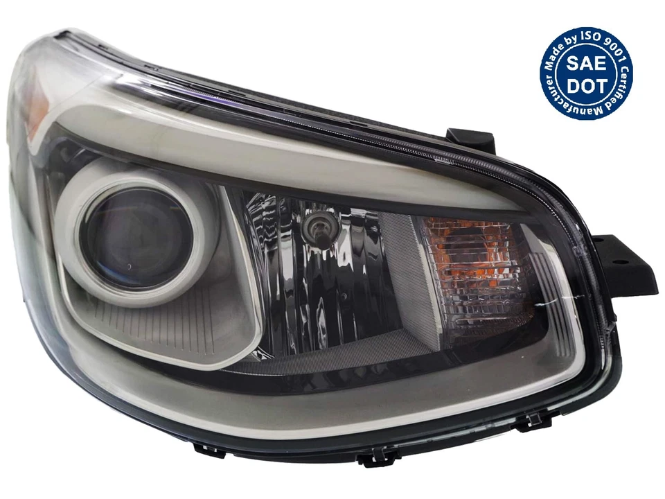 Farol principal projetor 2014 2015 2016 Kia Soul passageiro lado direito 92102B2050 - Imagem 4 de 4