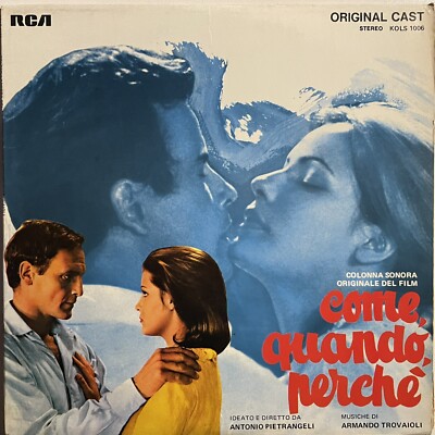 ARMANDO TROVAIOLI come Quando Perché  vinile Lp  RCA￼