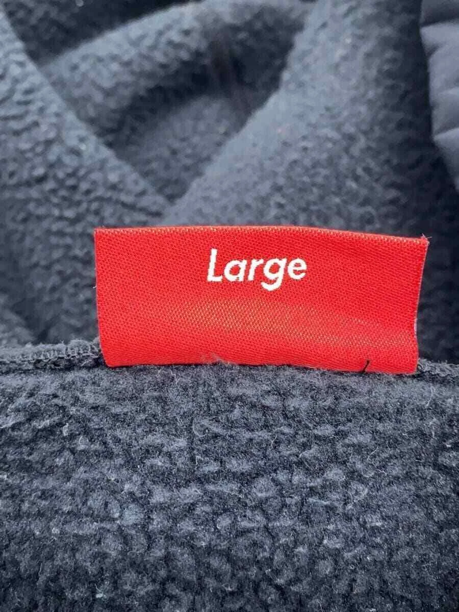 Felpa con cappuccio Supreme zip nera L usata