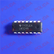 50PCS Operational Amplifiers IC TI DIP-14 LM324N LM324NE4 LM324NE3 LM324