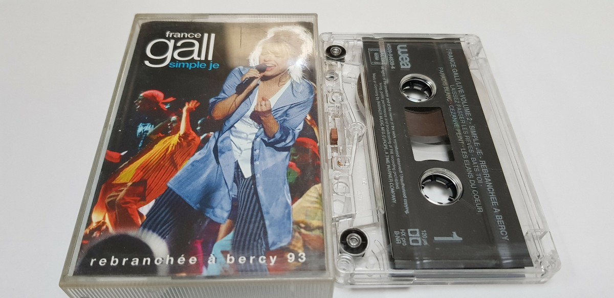 France Gall ‎– Simple Je (Rebranchée A Bercy 93) K7 CASSETTE 