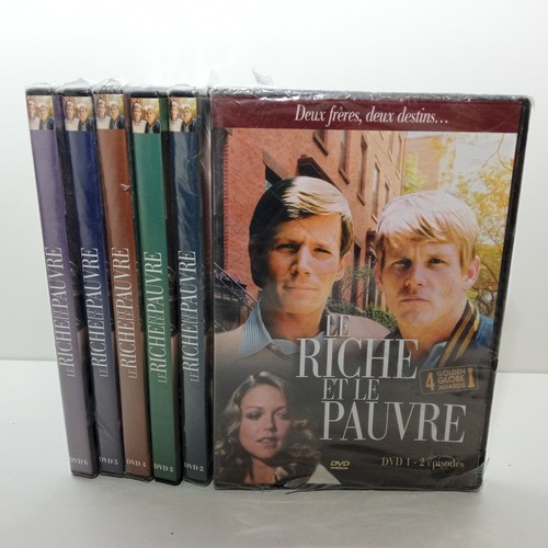 French Edition Region 2 Pal Dvd Rich Man Poor Man 1976 6 Discs Ebay