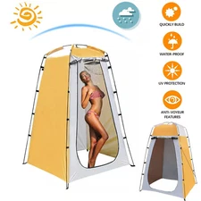 Pop Up Shower Tent Outdoor Camp Tent Privacy Shower Toilet Changing Hiking US