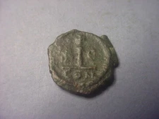 Byzantine Bronze Justinian I 10 Nummi Constantinople #86028