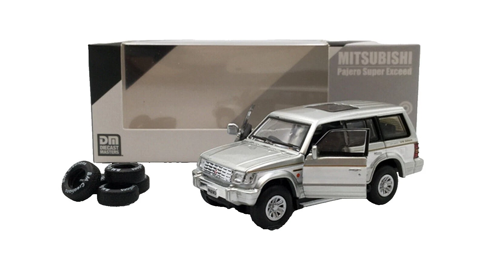 MITSUBISHI blanco coches diecast