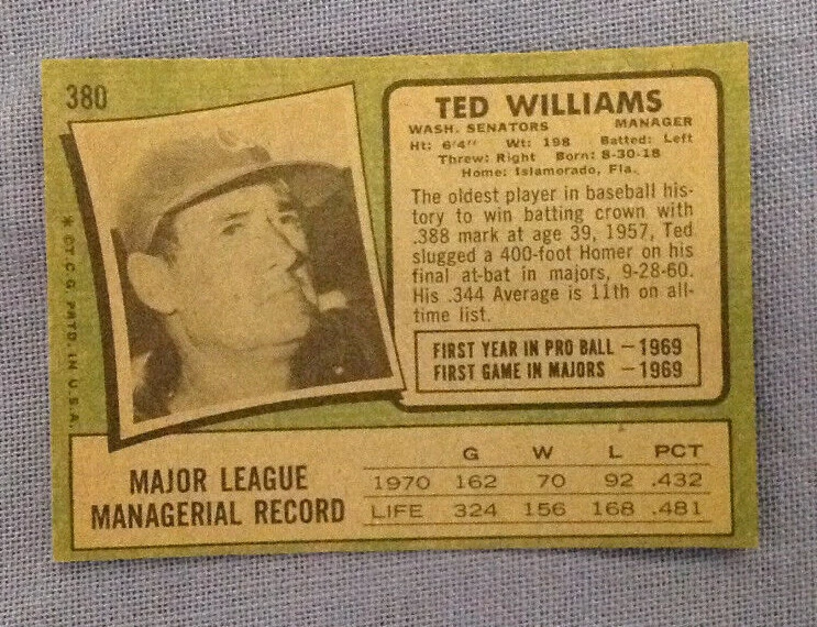 1971 Topps Pick a Card Complete your Set EX-MT-NM-MT 203-438 N  9/2025 - Image 2 of 4