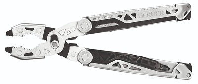 Gerber Multi-Tool Dual Force mit 12 Werkzeuge Edelstah  Multifunktionswerkzeug