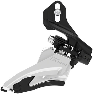 Shimano CUES FD-U4000-D Front Derailleur - 9/10-Speed, Double, Side Swing, Direc
