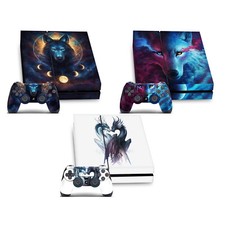JONAS "JOJOESART" J DICKE ART MIX VINYL SKIN FOR SONY PS4 CONSOLE  CONTROLLER