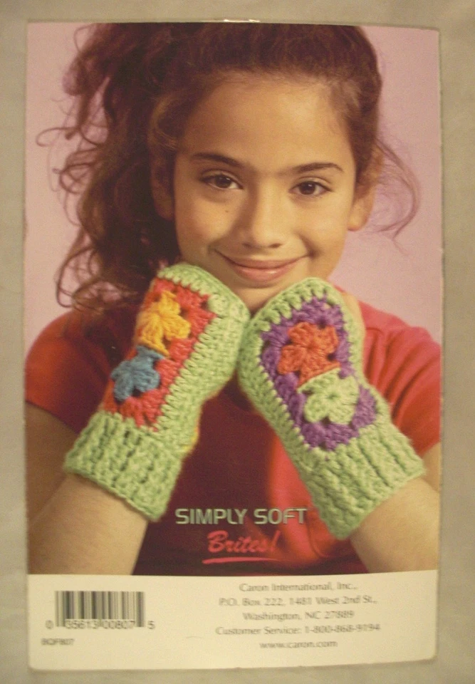 Simply Soft Brites! - Caron BQF807 - 4 Crochet Patterns - Image 2 of 3