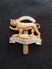 Royal Leicestershire Regiment Anodised Beret Cap Badge Firmin London Pre 1958