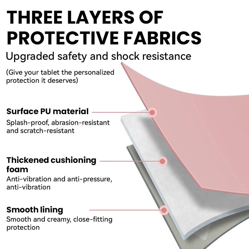 10.9 Inch Laptop Bag Business Portable Nylon Computer for Laptop Macbook/Lenovo - Image 3 of 4