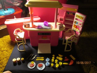 barbie kitchen set game
