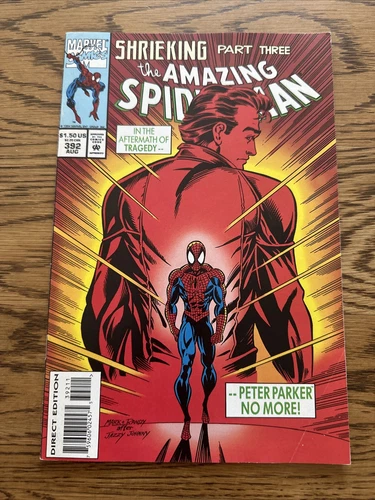 Amazing Spider-Man #392 (Marvel 1994) ASM #50 Homage Cover! FN+