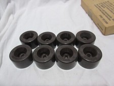 Vintage 8 Brown Championship Urethane Special Outdoor Roller Skate Wheels