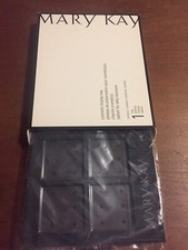 NEW w/Box Mary Kay Cosmetic Display Tray Palette w/Clear Lid Cover 6 Compartment