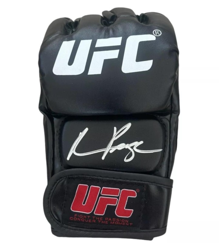 Quinton RAMPAGE Jackson Signed Autographed UFC Fighter Glove JSA Champion