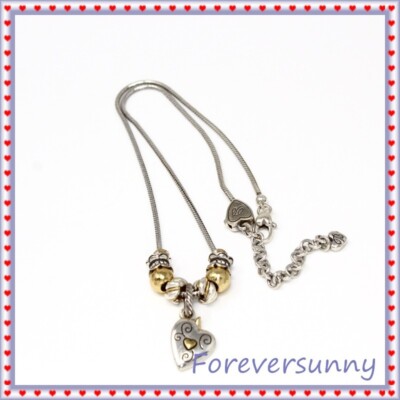 Brighton Heart Mini Beads Two Tone You Are Always In My Heart 