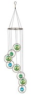 Red Carpet Studios Venetian Glass Spiral Tunes Wind Catcher 32-inch Long Circle on sale Red Carpet Studios Venetian Glass Spiral Tunes Wind Catcher 32-inch Long Circle on sale