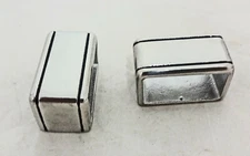 Jeremiah Watt Smooth Grooved Keeper Loop Buckle Horse Tack Belt Sizes Stainless