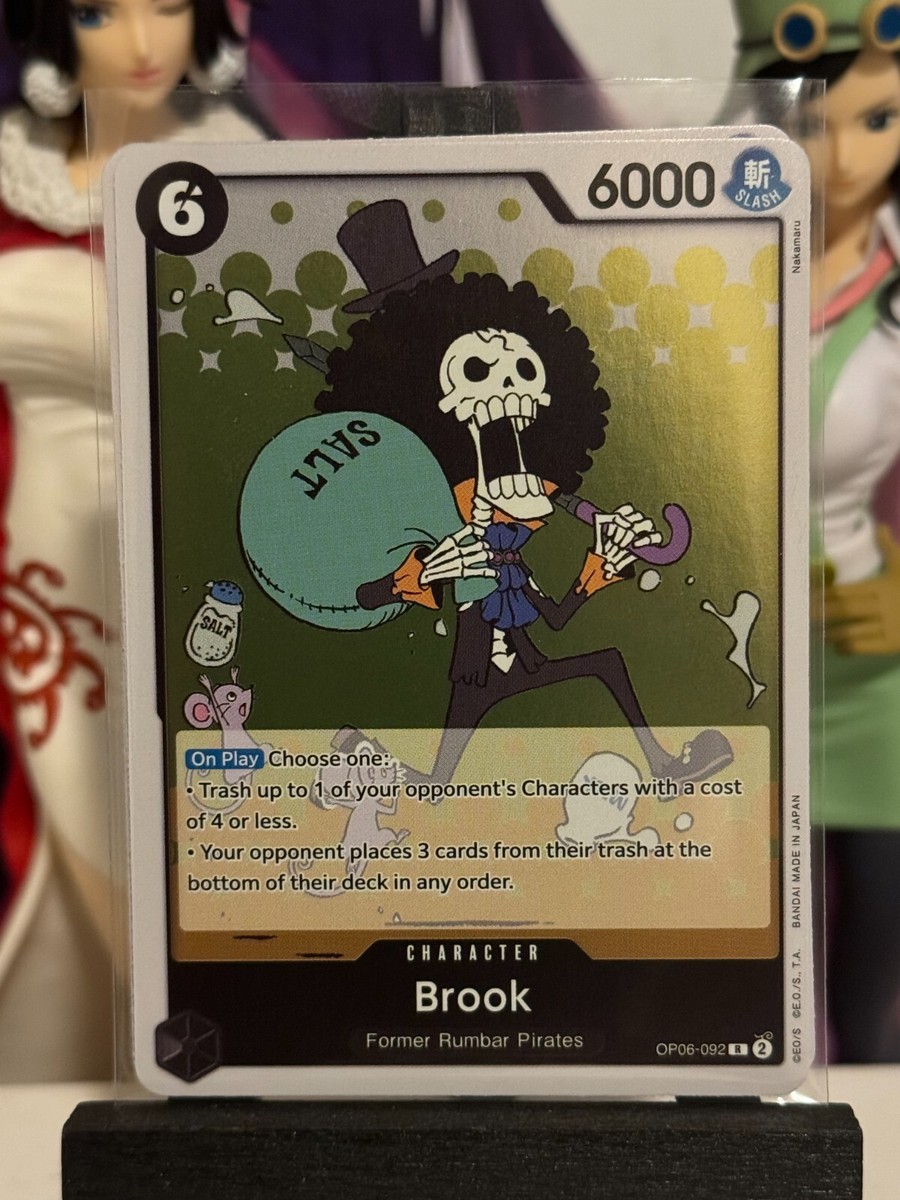 One Piece CG 4 Brook OP06-092 Wings of the Captain Rare! | eBay