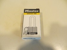 New Old Stock Vintage #1 Master Lock Special Shackle Padlock, Made In USA