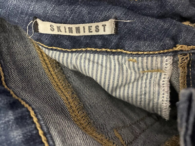 Jean Bullhead Skinny Boyfriend Taille 0/23 - Délavé Clair - Neuf Sans étiquette