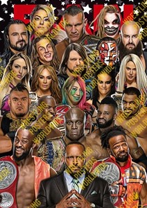 1180 Make Your Selection Wwe Raw Roster After The Draft A3 Poster Ebay