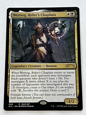 Wernog Rider's Chaplain 8 MTG Universes Within SLD 2022 MT - 9.0 +