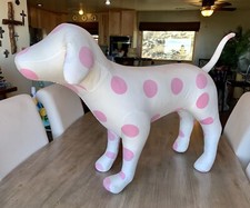 Victoria's Secret PINK Giant Store DISPLAY DOG Polka Dot RARE VS Room Decor
