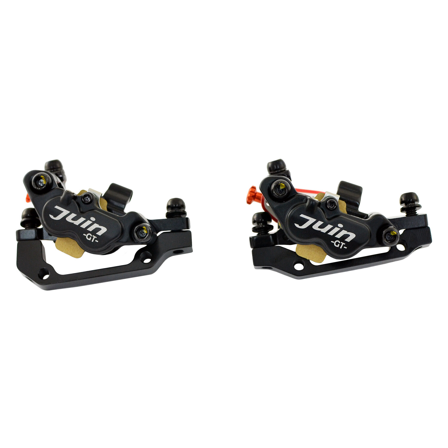 Sale JUIN TECH GTP 4 Pistons Road CX Hydraulic Disc Brake Caliper Set