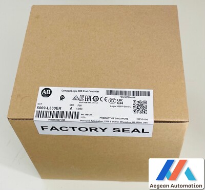 Allen Bradley 5069-L330ER Ser A CompactLogix  Controller 5069L330ER NEW SEALED