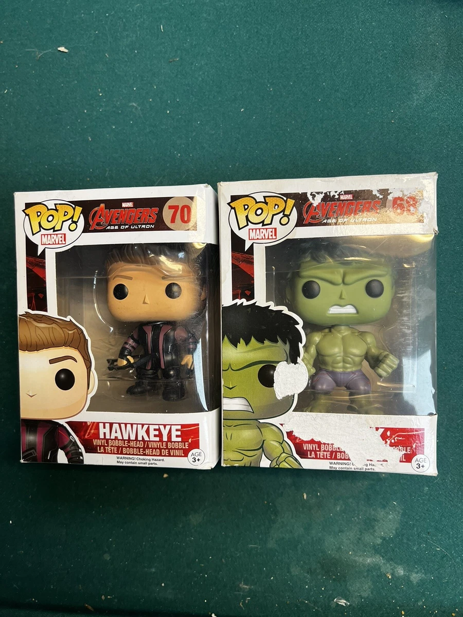 FUNKO POP! MARVEL #70 HAWKEYE AVENGERS: AGE OF ULTRON & The Hulk