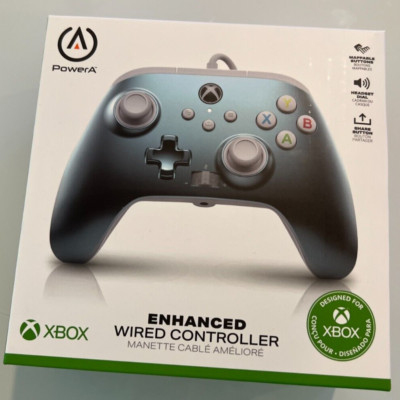 Enhanced Wired Controller for Xbox Series X|S - Metallic Ice, Gamepad, Wired NIB